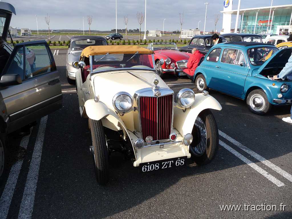 2012_Rodage_Printanier (16).jpg - 01/04/2012 - 68053 MULHOUSE CEDEX - Club de Véhicules Anciens d'Alsace Mulhouse - CVAAM - 3ème Rodage Printanier - MG